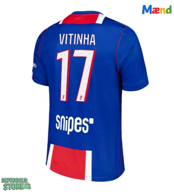Paris Saint-Germain Vitinha #17 Replika Hjemmebanetrøje 2026-27 Kortærmet